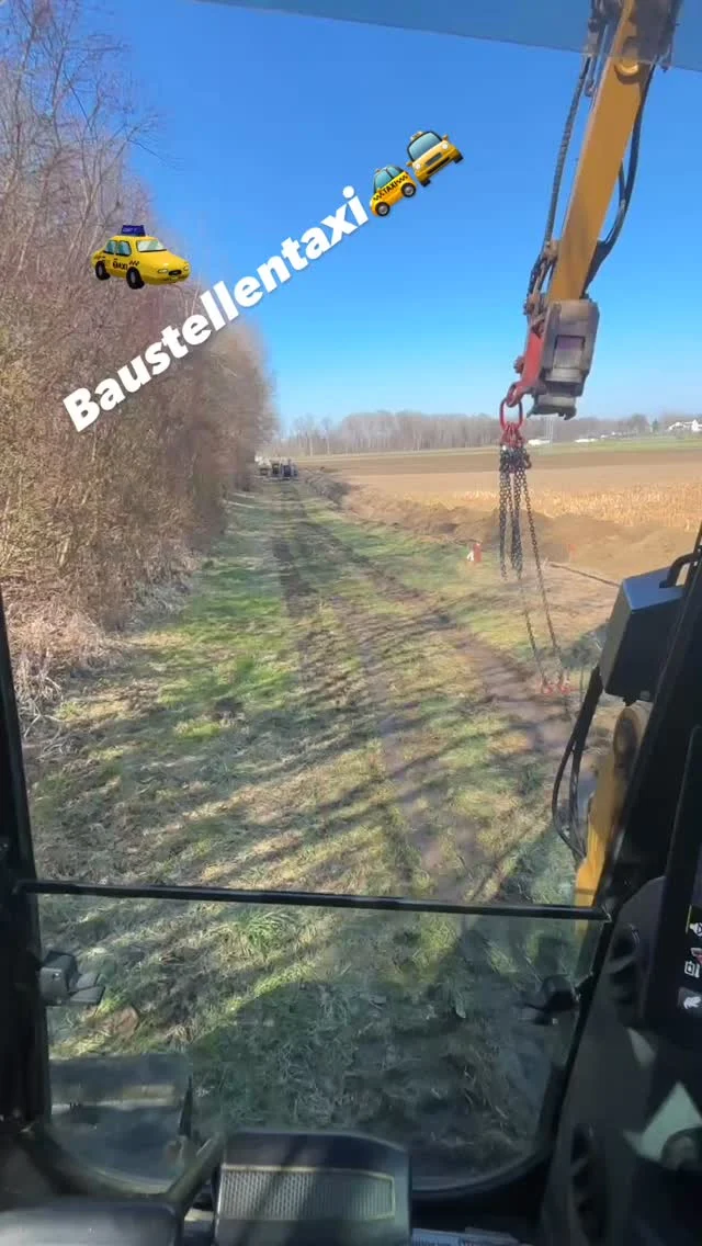#cat308 #taxi #baustelle #erdbewegung #bagger
