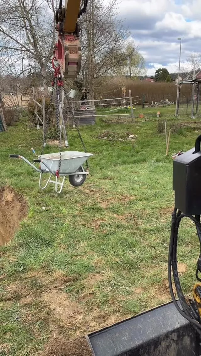 #caterpillar #cat308 #scheibtruhe #bagger #baustelle